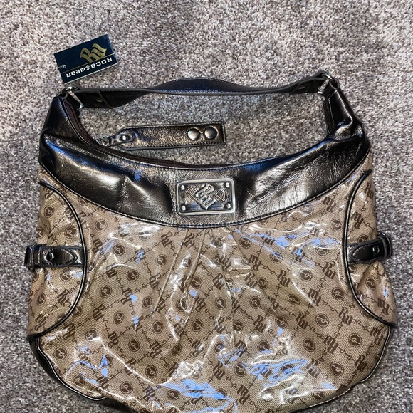 Y2K NWT rocawear Brown and Black Women's Bag - Picture 1 of 3